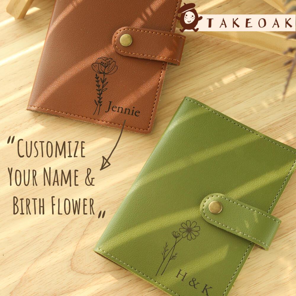 Travel Accessories Hong Kong - ซองใส่พาสปอร์ตแบบเรียบง่ายสั่งทำได้ ป้องกัน RFID วัสดุหนัง PU ใส่บัตรได้