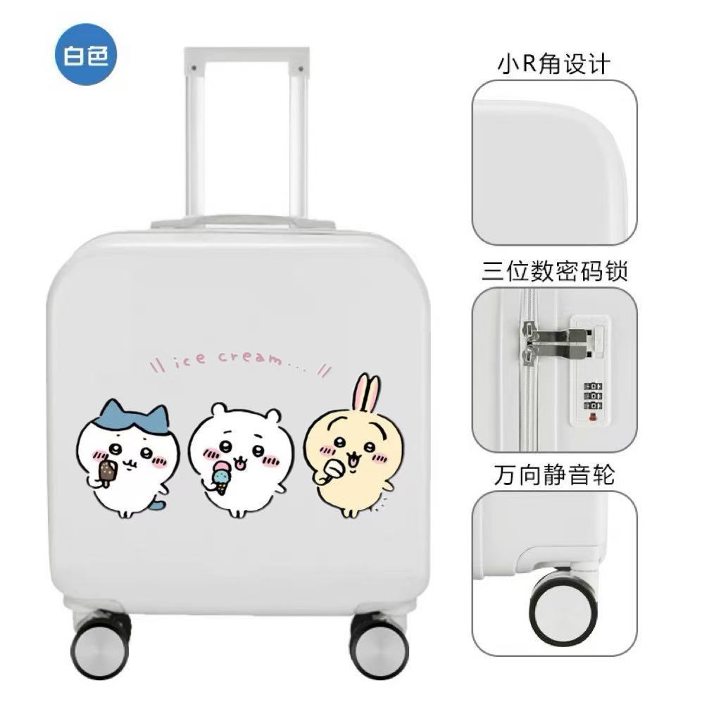 Travel Accessories Japan - กระเป๋าเดินทางลายการ์ตูน Chiikawa Hachiware ขนาด 18 นิ้ว