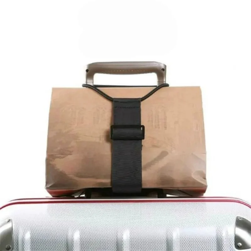 Luggage Strap Belt - สายรัดกระเป๋าเดินทางแบบปรับได้หลายสีสำหรับการเดินทางที่สนามบิน
