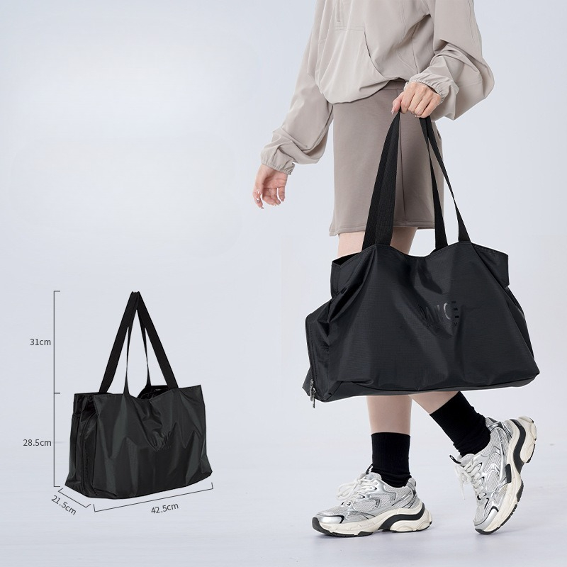 Travel Accessories Bag For Men - กระเป๋าใส่ของกันน้ำสำหรับเต้นรำ, กระเป๋าใส่ของสำหรับบัลเลต์ขนาดใหญ่แยกส่วนเปียกและแห้ง, กระเป๋าออกกำลังกาย โยคะ ท่องเที่ยว สำหรับผู้ชายและผู้หญิง
