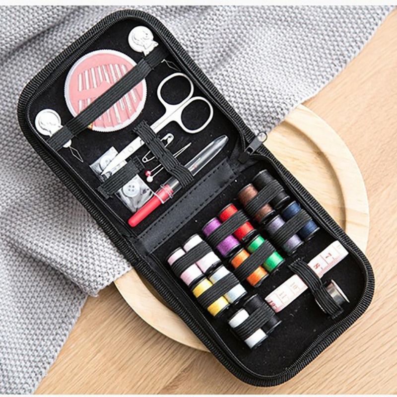 Travel Accessories Bag For Men - ชุดจักรเย็บผ้า10ชิ้น/เซ็ตแบบพกพาขนาดเล็กสำหรับเดินทางใช้ในครัวเรือนกระเป๋าเก็บของเย็บชุดกล่องกล่องอุปกรณ์เย็บผ้าแบบทำมือ