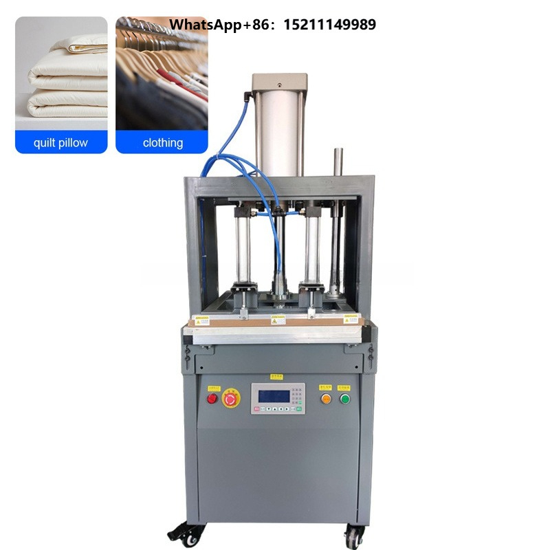 Compression Bag Vacuum - เครื่องบรรจุภัณฑ์สูญญากาศรุ่นใหม่สำหรับบรรจุผ้าปูที่นอน หมอน/ผ้าห่ม/เบาะรองนั่ง อาหาร/บุหรี่ พร้อมระบบบีบอัดและห่อในถุงพลาสติก