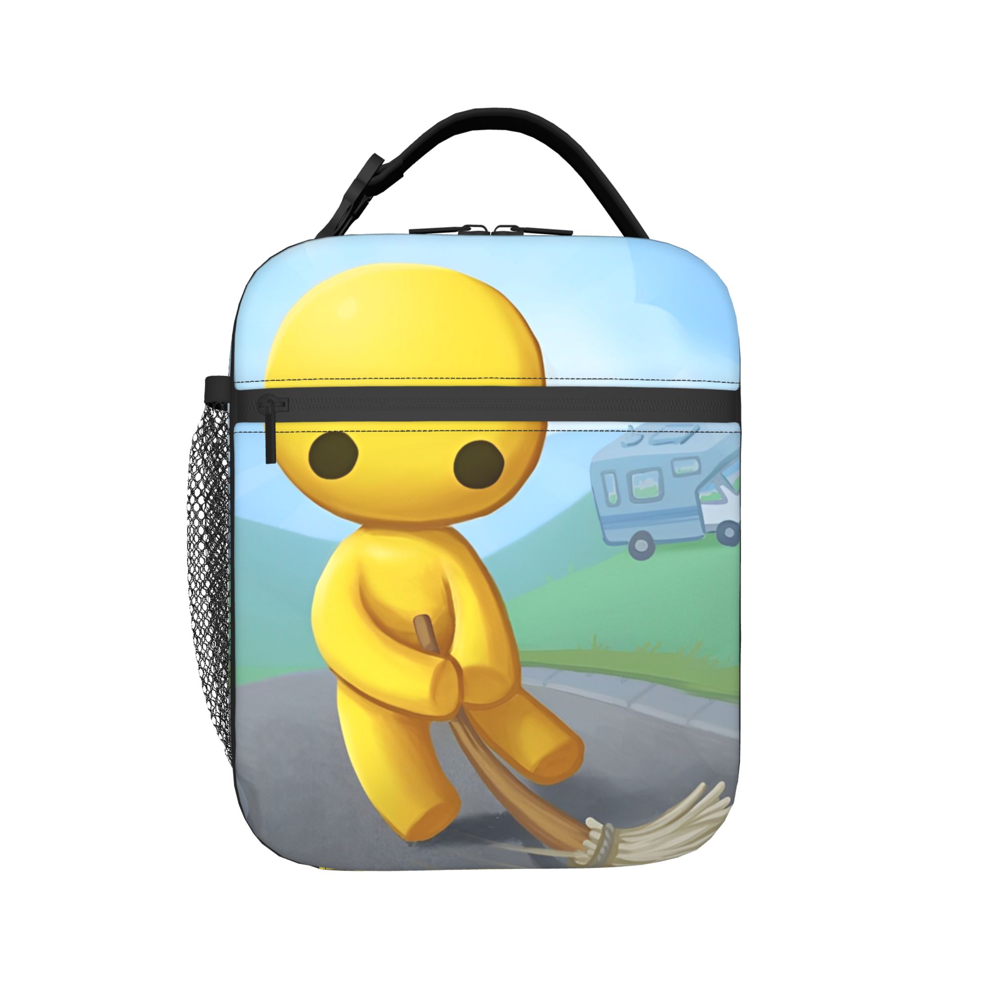 Travel Accessories Online - กล่องอาหารกลางวันแบบมีฉนวนกันความร้อน อุปกรณ์เสริมเกมออนไลน์ Wobbly Life กล่องใส่อาหารกลางวันสไตล์ Ins