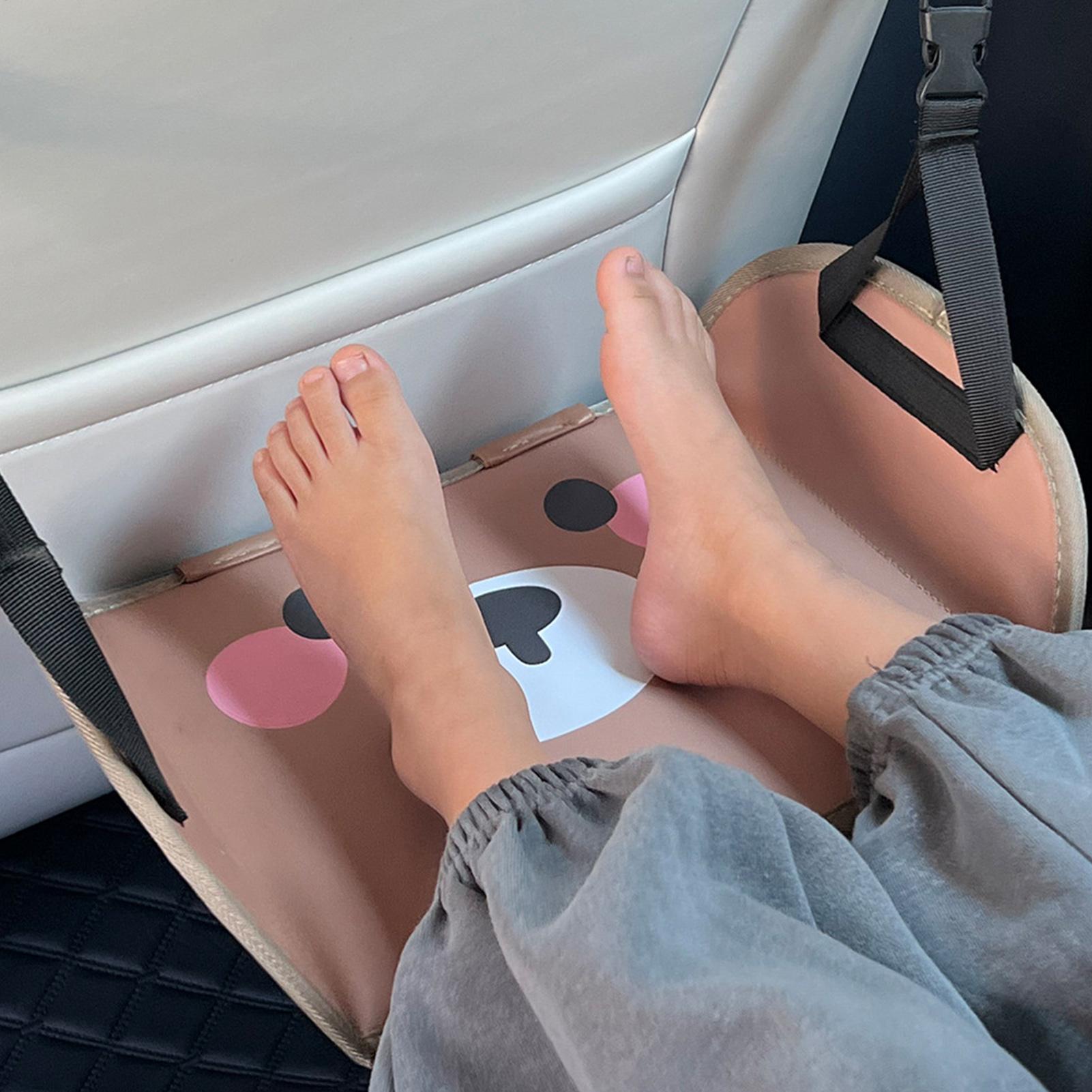 Travel Accessories For Train - เด็กเครื่องบิน Footrest Hammock เที่ยวบินรถท่องเที่ยวที่นั่งเท้า Pad ปรับรถไฟแบบพกพาหมอนนอนอุปกรณ์เสริม