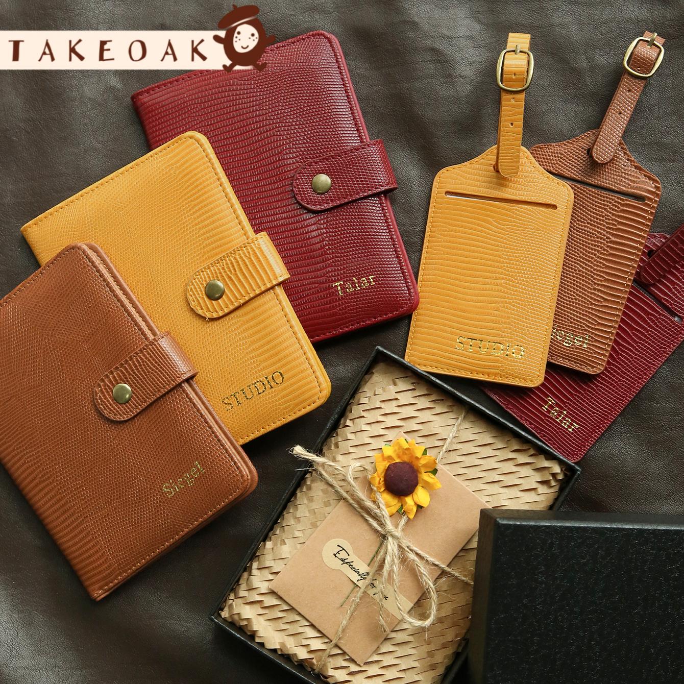 Travel Accessories Hong Kong - ปกหนังสือเดินทางและป้ายติดกระเป๋าเดินทางลายหนังจระเข้แบบกำหนดเอง พร้อมช่องใส่บัตร SIM แบบนูนลายเฉพาะบุคคล