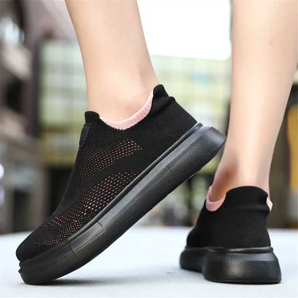 Travel Accessories For Women Gift Ideas - ถุงน่องแพลตฟอร์มรองเท้าสีน้ำตาลสำหรับผู้หญิงรองเท้าผ้าใบออกแบบสเก็ตบอร์ดผู้หญิงเทนนิสสาว2-7ปียิมกีฬา