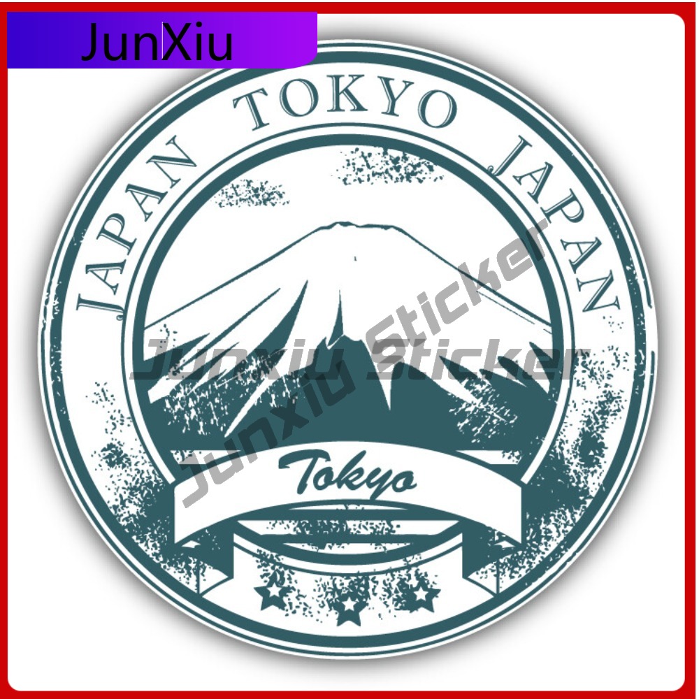 Travel Accessories Japan - โตเกียว ญี่ปุ่น สติกเกอร์สร้างสรรค์ สติกเกอร์ติดรถยนต์ สติกเกอร์ติดกันชน สไตล์อนิเมะ