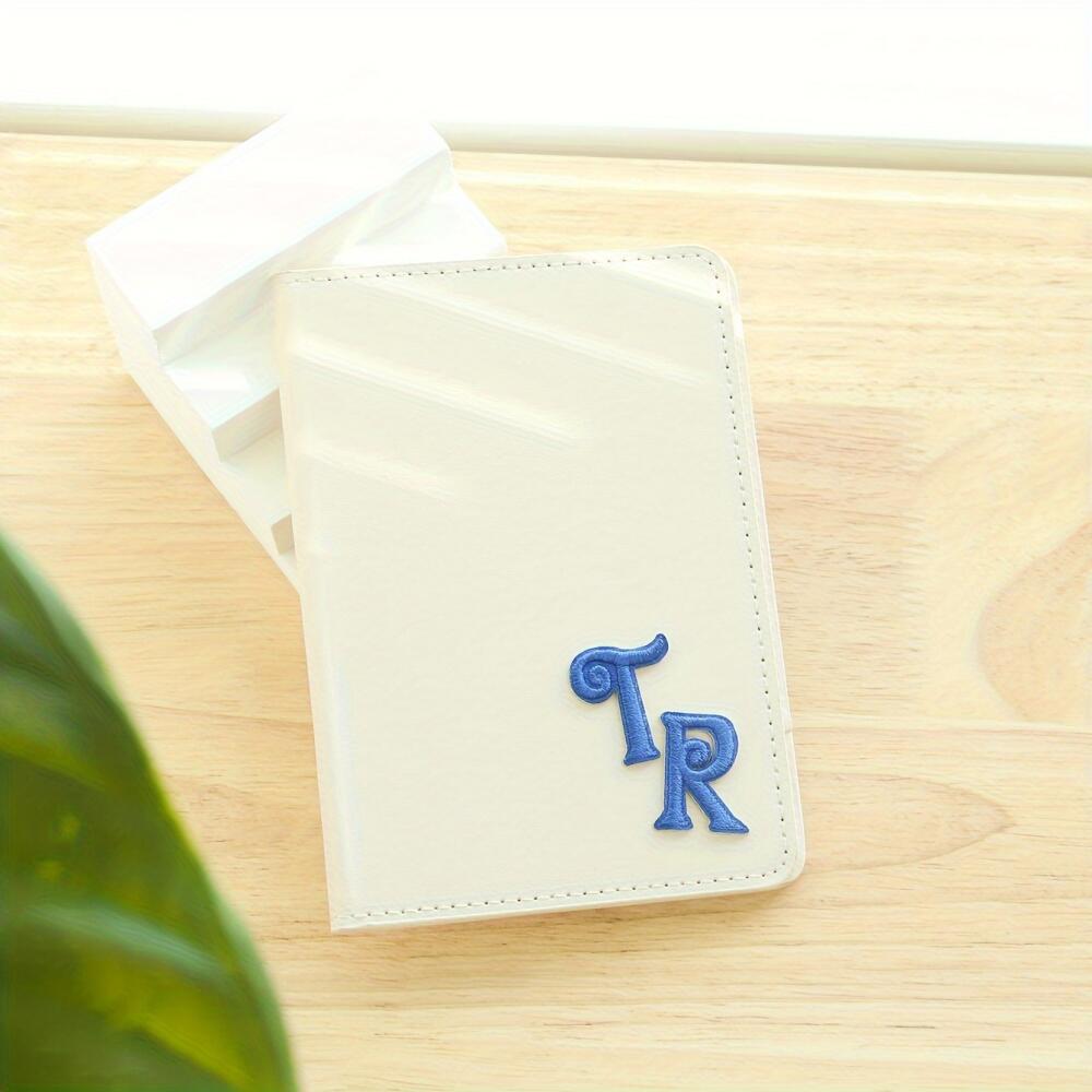ปกหนังสือเดินทางปักอักษรย่อแบบ - Travel Accessories Hong Kong บทวิจารณ์และราคา