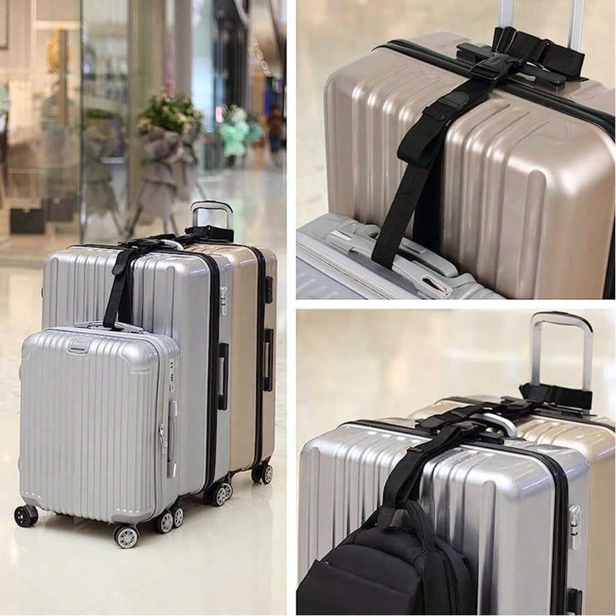 สายรัดกระเป๋าเดินทางแบบหนา 400 - Luggage Strap Belt บทวิจารณ์และราคา