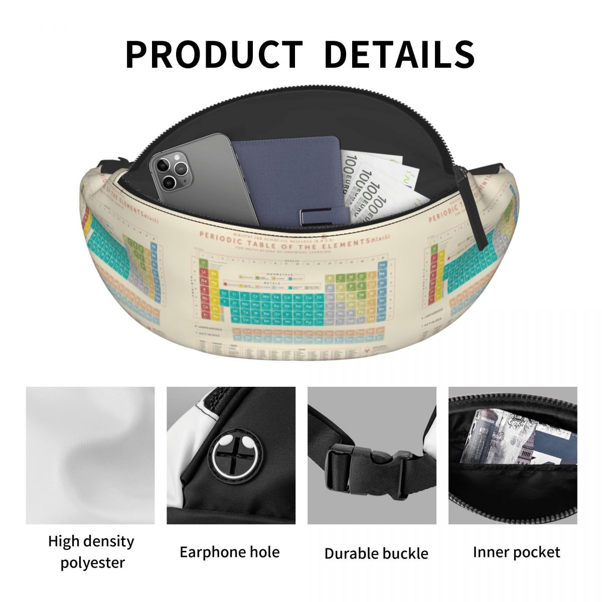 กระเป๋าคาดเอว Cool Elements Pe - Travel Accessories Bag For Men บทวิจารณ์และราคา