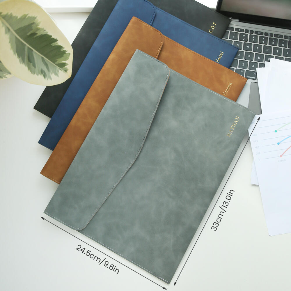 แฟ้มเอกสารหนัง PU วินเทจ A4 ปั - Travel Accessories Hong Kong บทวิจารณ์และราคา
