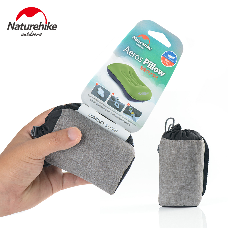 หมอนเป่าลมพกพา Naturehike ทำจา - Travel Accessories Pillow บทวิจารณ์และราคา