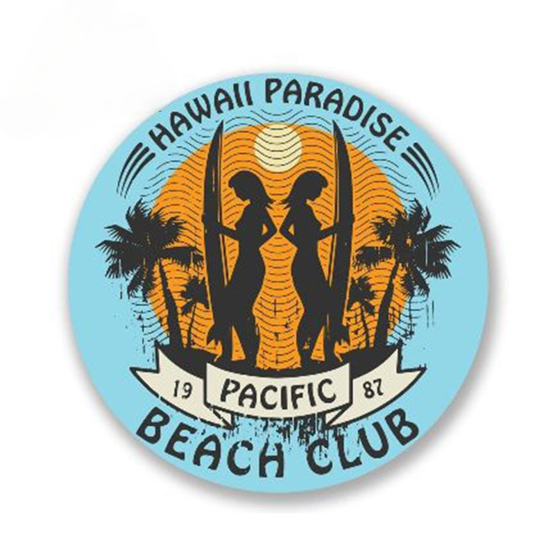 แต่งรถฮาวาย Surf สติกเกอร์รถไว - Travel Accessories Hawaii บทวิจารณ์และราคา
