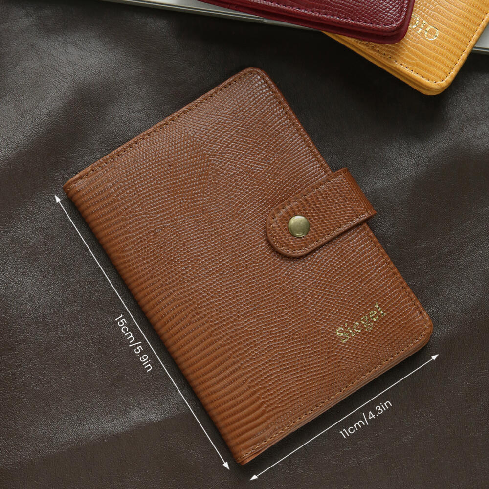 ปกหนังสือเดินทางหนัง PU ลายหนั - Travel Accessories Hong Kong บทวิจารณ์และราคา