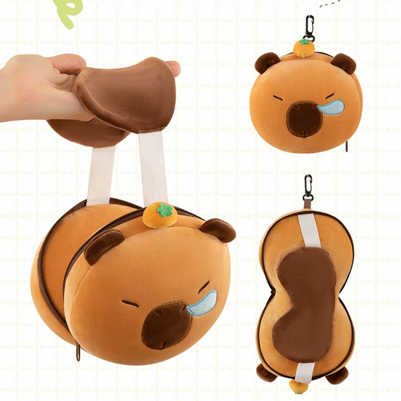 (BF06) หมอนรองคอการ์ตูน 2-in-1 - Travel Accessories Pillow บทวิจารณ์และราคา