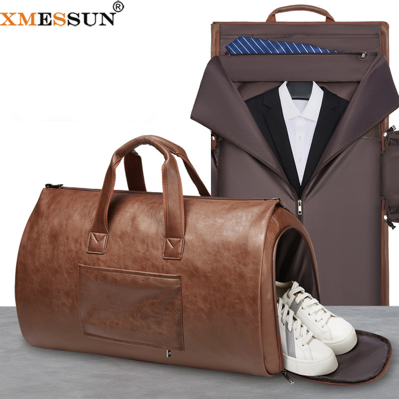 XMESSUN ใหม่ผู้ชายกระเป๋าเดินท - Travel Accessories Logo บทวิจารณ์และราคา