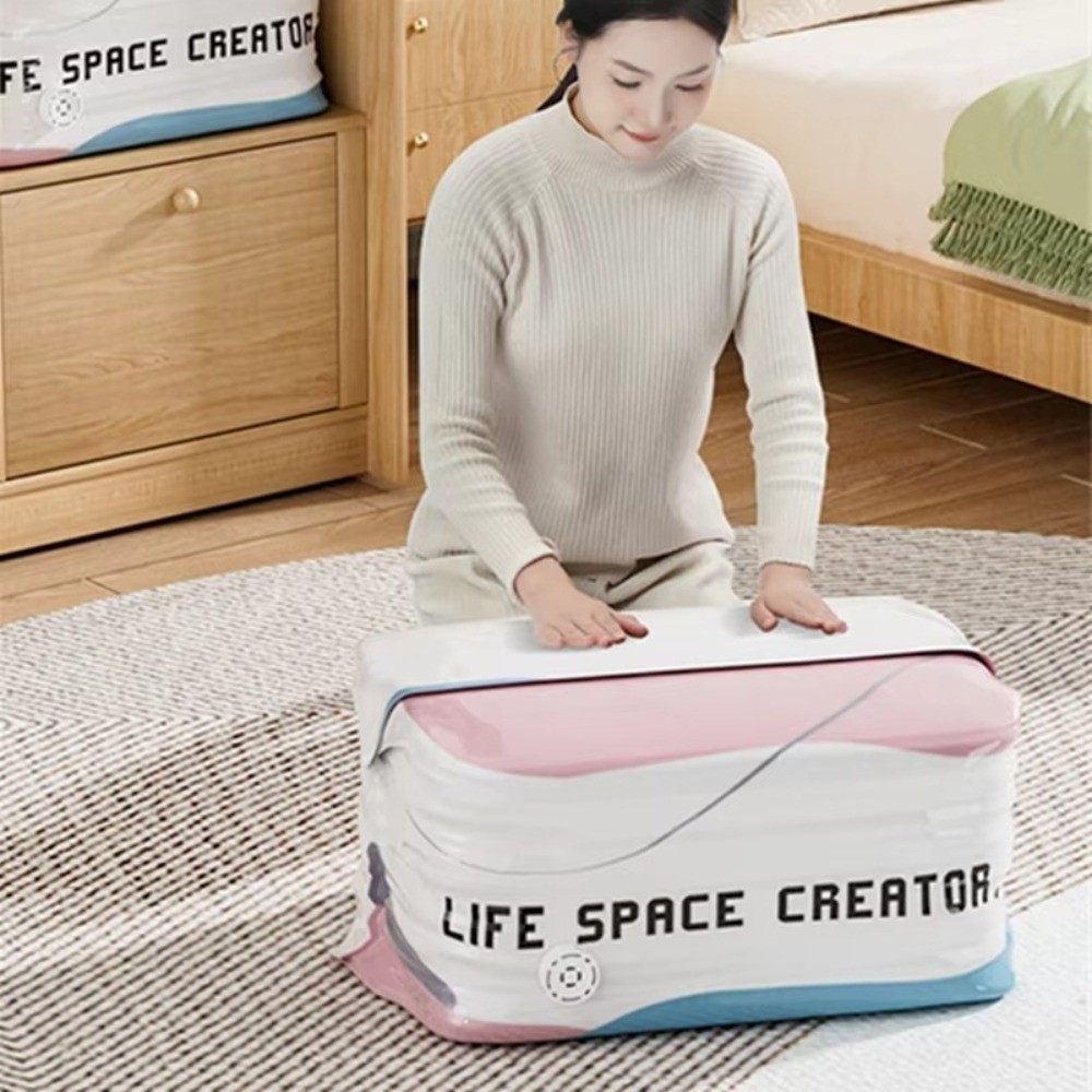 ถุงเก็บของสูญญากาศแบบกดปิดผนึก - Compression Bag Vacuum บทวิจารณ์และราคา