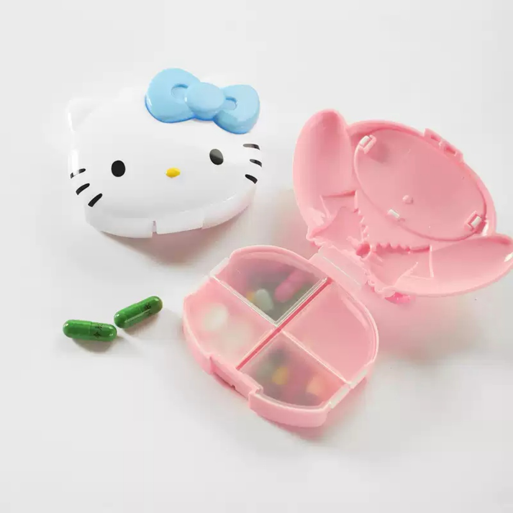 กล่องยา 4 ช่อง ของแท้จาก Sanri - Travel Accessories Japan บทวิจารณ์และราคา