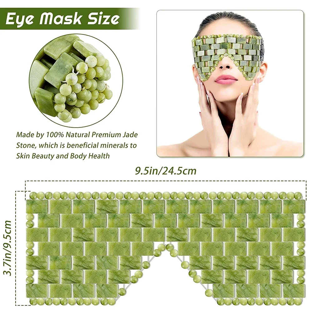 หน้ากากนวดตาหยกเย็น หน้ากากหยก - Travel Accessories Eye Mask บทวิจารณ์และราคา