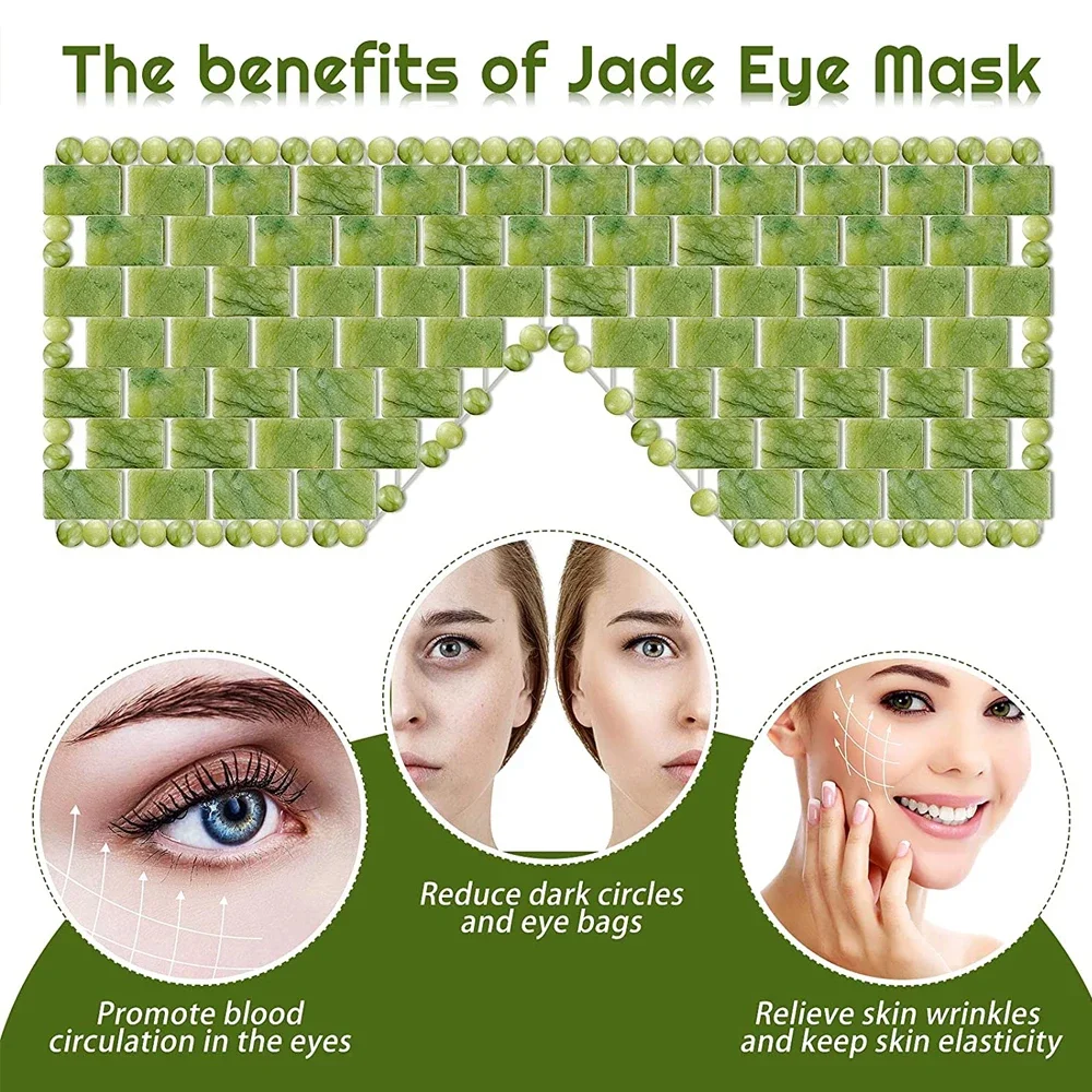 หน้ากากนวดตาหยกเย็น หน้ากากหยก - Travel Accessories Eye Mask บทวิจารณ์และราคา