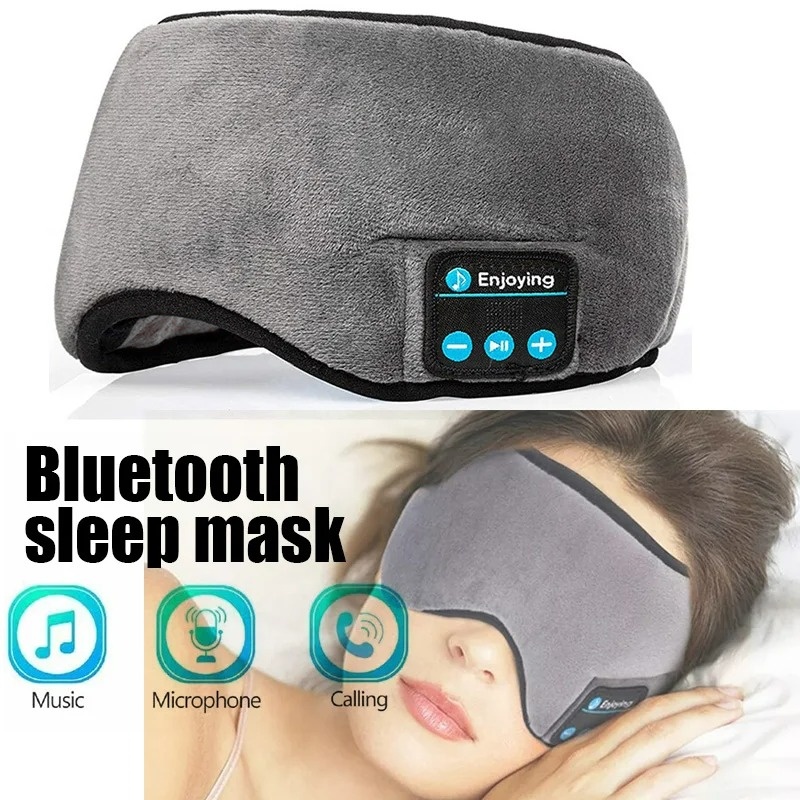 หูฟังบลูทูธแบบคาดศีรษะสำหรับกี - Travel Accessories Eye Mask บทวิจารณ์และราคา