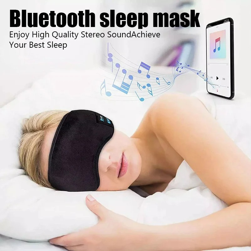 หูฟังบลูทูธแบบคาดศีรษะสำหรับกี - Travel Accessories Eye Mask บทวิจารณ์และราคา