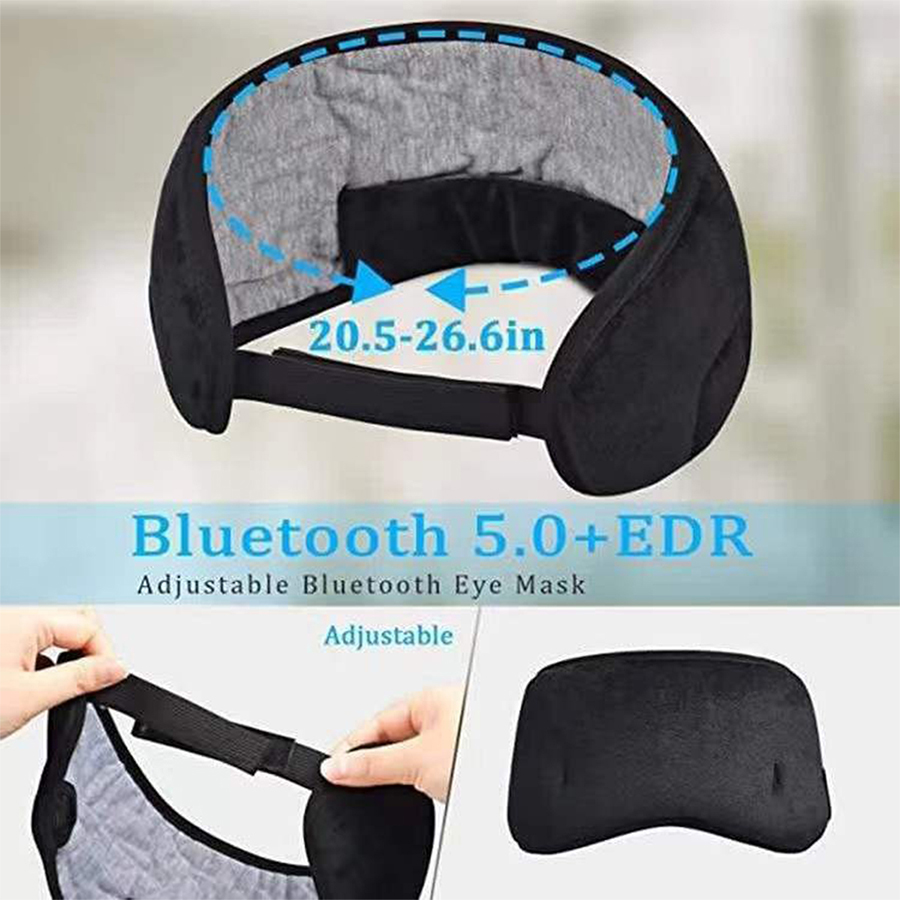 หน้ากากหูฟังไร้สายสำหรับนอน -  - Travel Accessories Eye Mask บทวิจารณ์และราคา