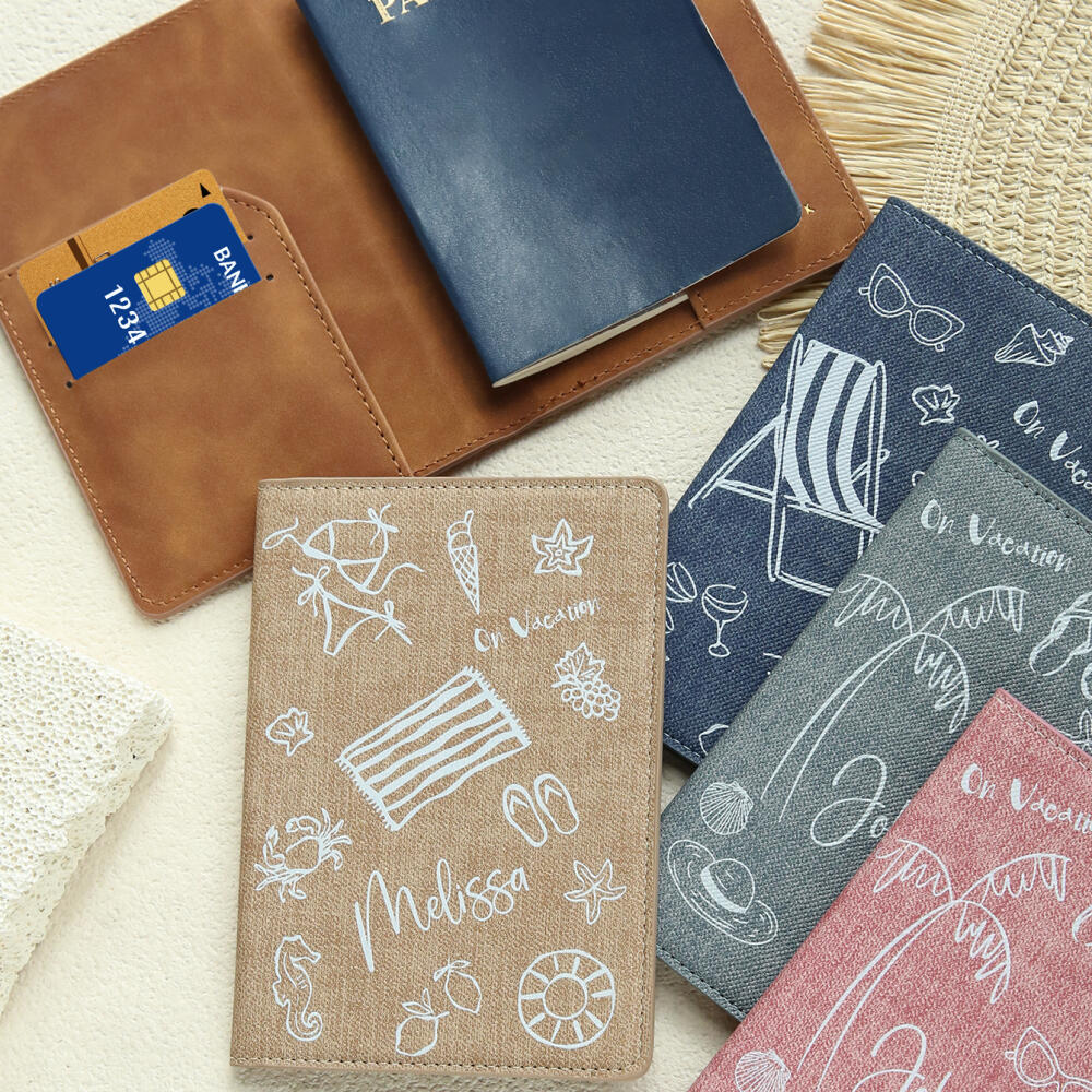 ปกหนังสือเดินทางธีมวันหยุดฤดูร - Travel Accessories Hong Kong บทวิจารณ์และราคา