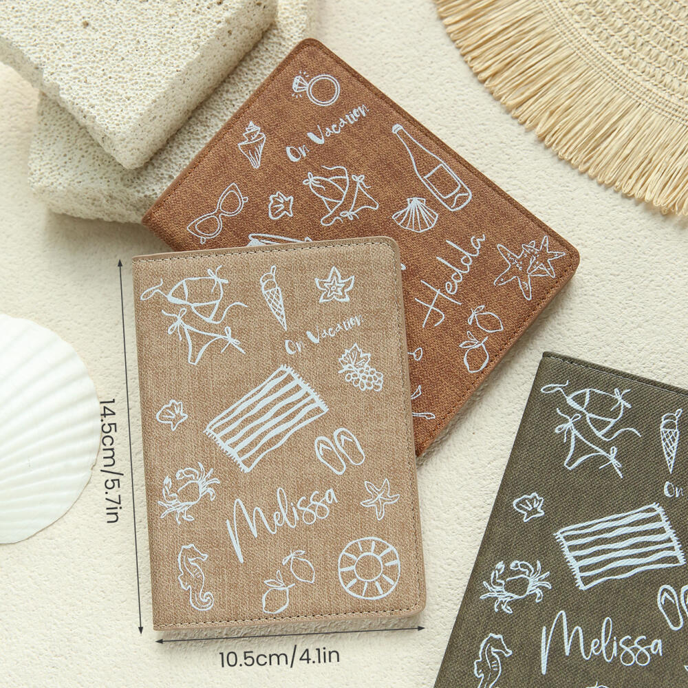 ปกหนังสือเดินทางธีมวันหยุดฤดูร - Travel Accessories Hong Kong บทวิจารณ์และราคา