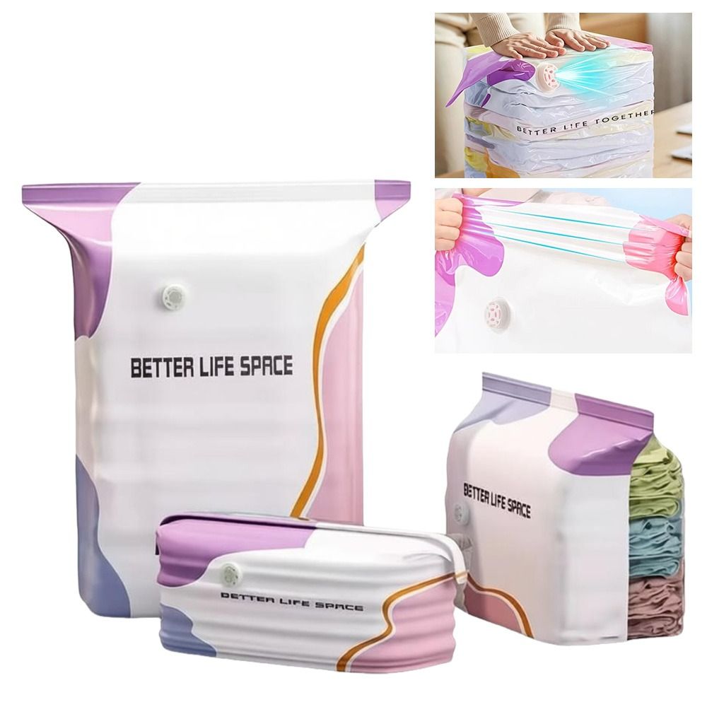 ถุงเก็บของสุญญากาศแบบไม่ต้องใช - Compression Bag Vacuum บทวิจารณ์และราคา