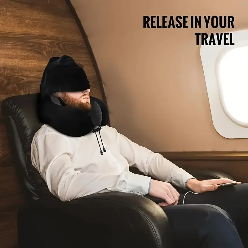 หมอนรองคอเมมโมรี่โฟมแบบมีฮู้ด  - Travel Accessories Pillow บทวิจารณ์และราคา