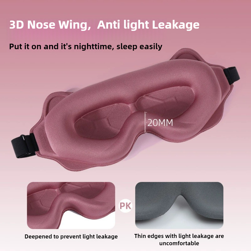 หน้ากากปิดตา 3 มิติ ป้องกันแสง - Travel Accessories Eye Mask บทวิจารณ์และราคา