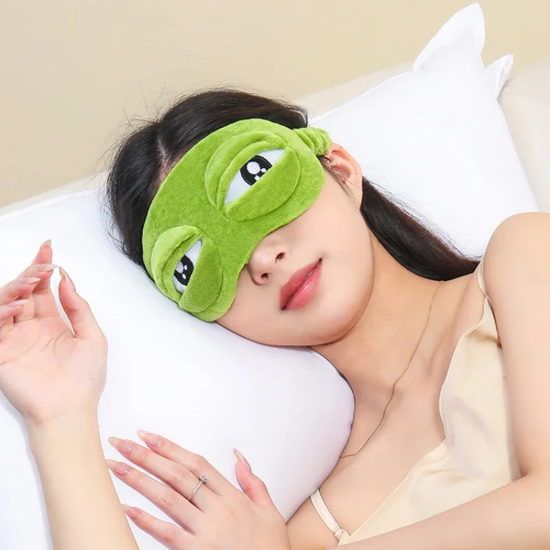 ผ้าปิดตา 3D ลายกบเศร้า สำหรับก - Travel Accessories Eye Mask บทวิจารณ์และราคา