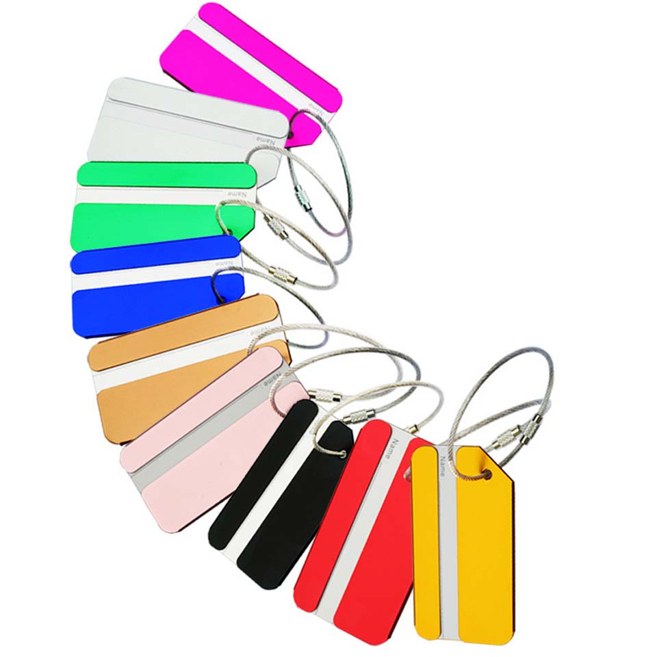 6 ชิ้น ป้ายชื่อกระเป๋าเดินทาง  - Travel Accessories Bag For Men บทวิจารณ์และราคา