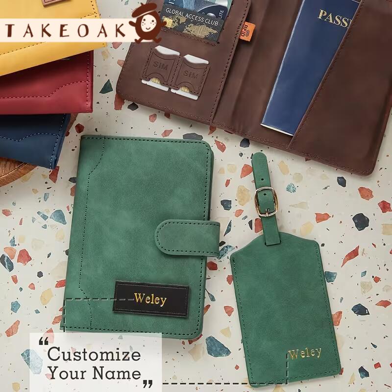 ซองใส่พาสปอร์ตหนังแท้แบบกำหนดช - Travel Accessories Hong Kong บทวิจารณ์และราคา