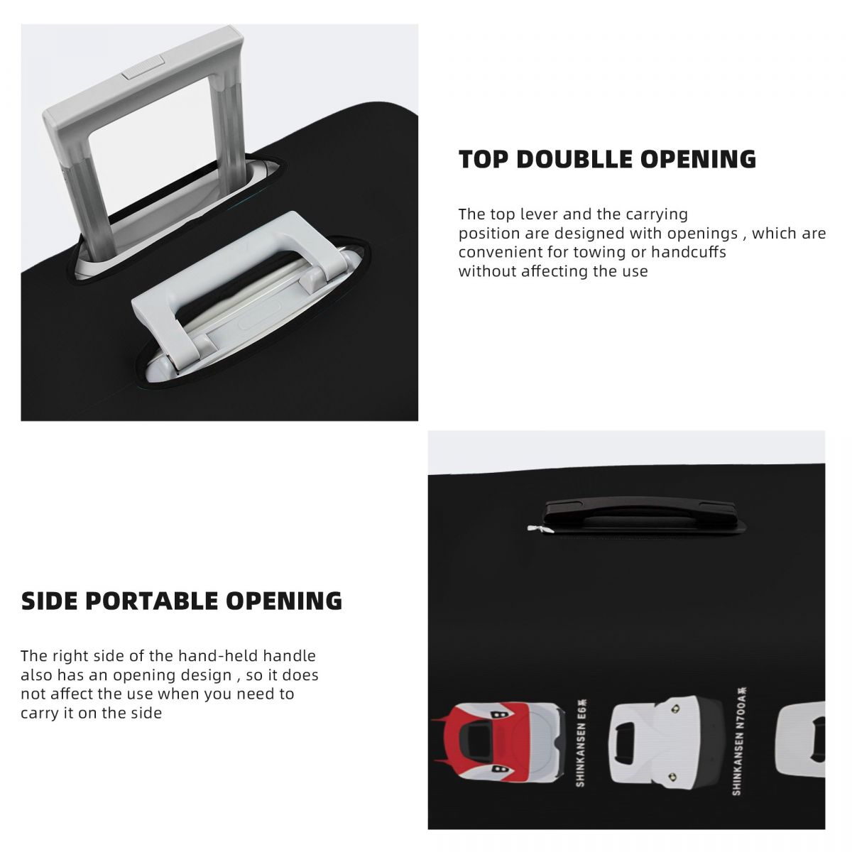ผ้าคลุมกระเป๋าเดินทางลายรถไฟคว - Travel Accessories For Train บทวิจารณ์และราคา