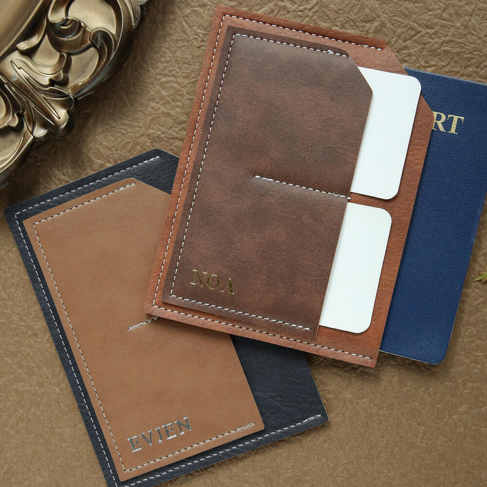 ปกหนังสือเดินทางหนัง PU วินเทจ - Travel Accessories Hong Kong บทวิจารณ์และราคา