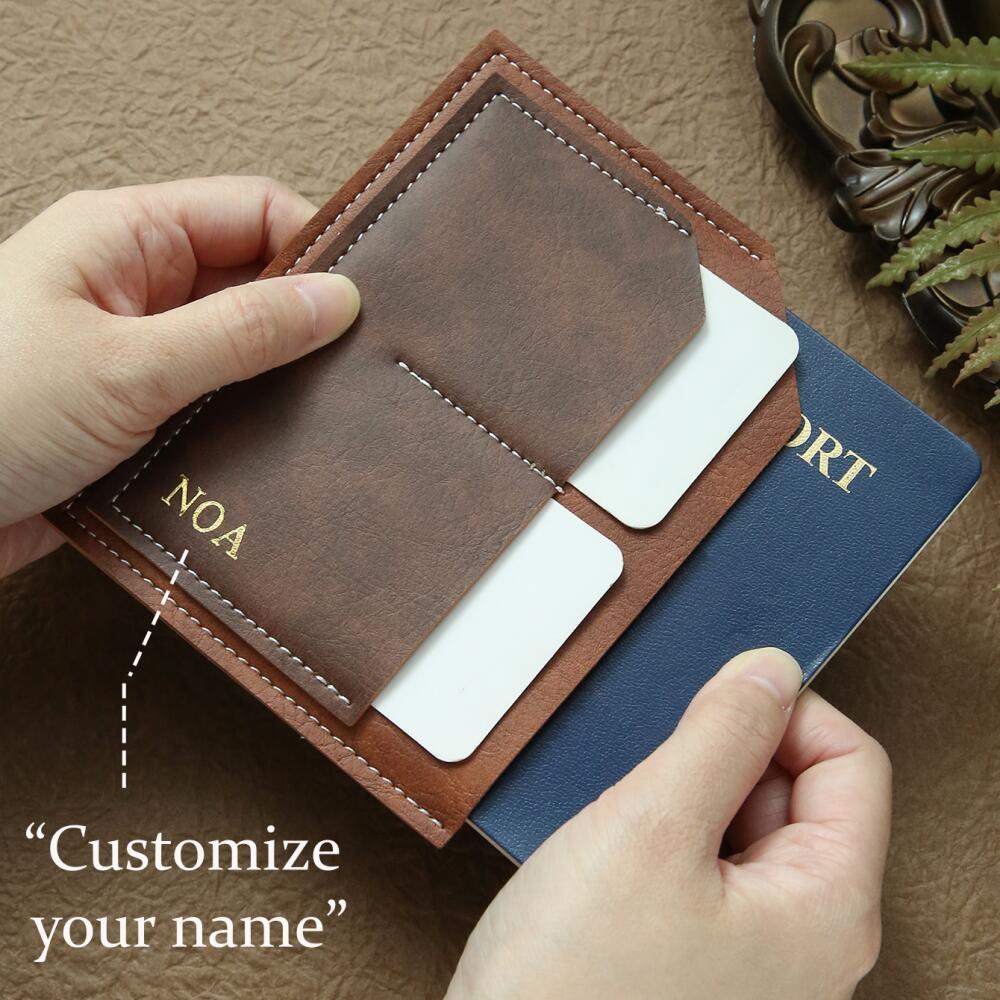 ปกหนังสือเดินทางหนัง PU วินเทจ - Travel Accessories Hong Kong บทวิจารณ์และราคา