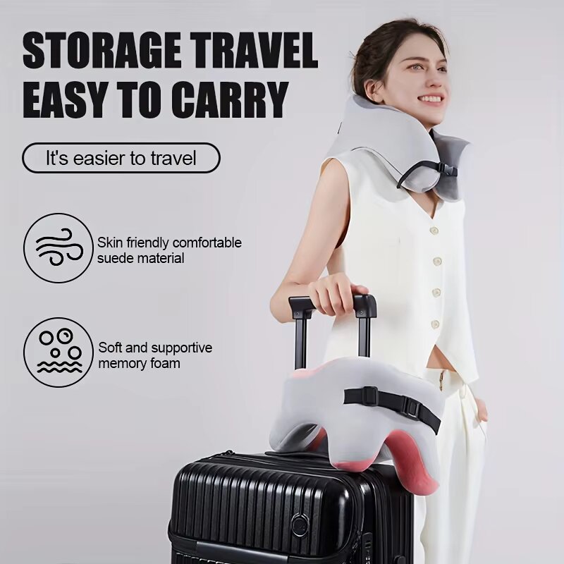 หมอนรองคอรูปตัวยูทำจากเมมโมรี่ - Travel Accessories Pillow บทวิจารณ์และราคา