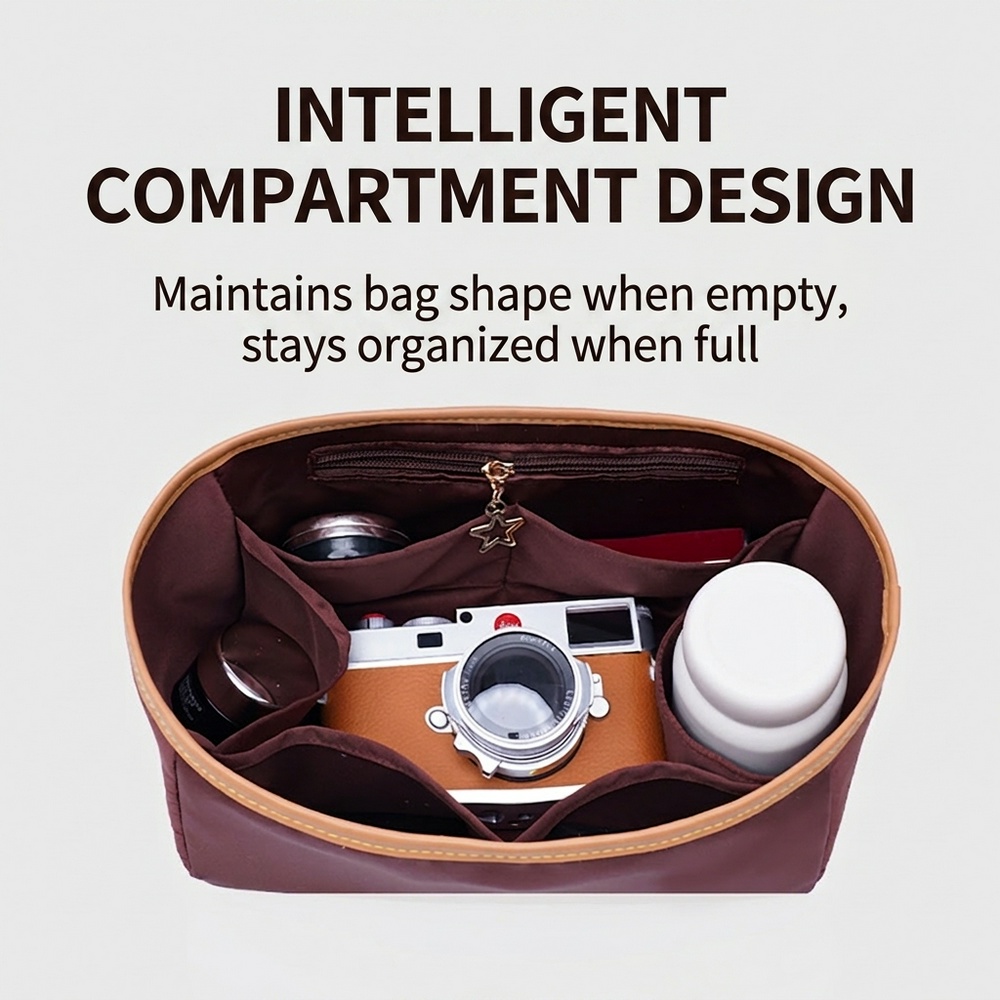 กระเป๋าจัดระเบียบแบบใส่ใน ทำจา - Travel Accessories Lv บทวิจารณ์และราคา