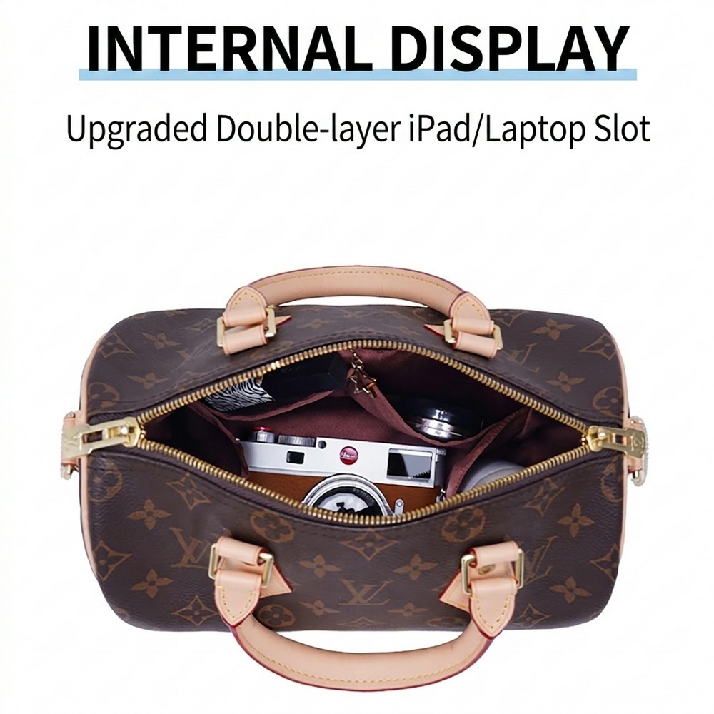 กระเป๋าจัดระเบียบแบบใส่ใน ทำจา - Travel Accessories Lv บทวิจารณ์และราคา