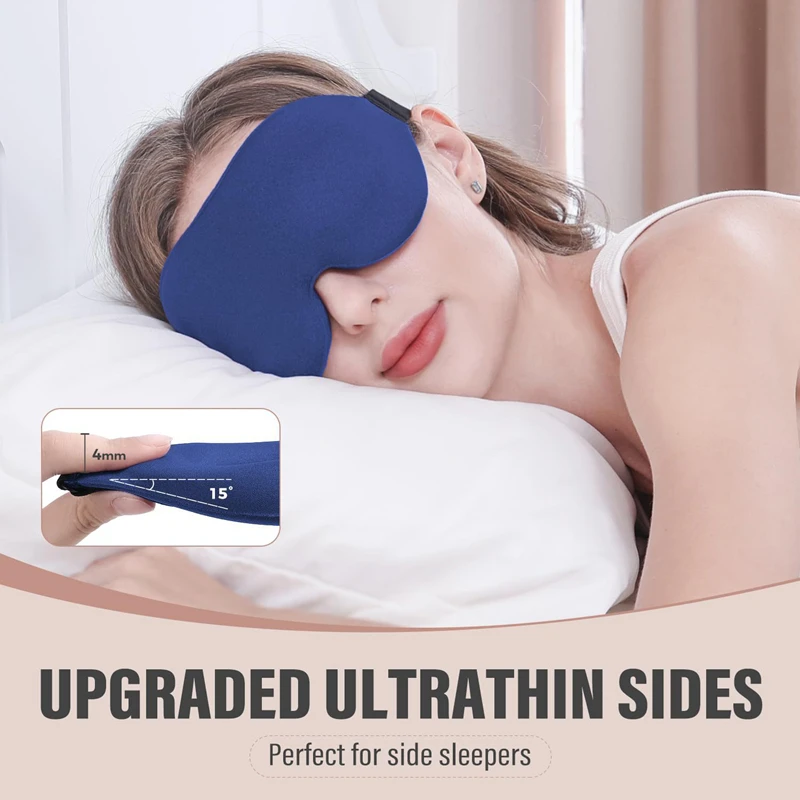 หน้ากากปิดตา 3D สำหรับการนอนหล - Travel Accessories Eye Mask บทวิจารณ์และราคา