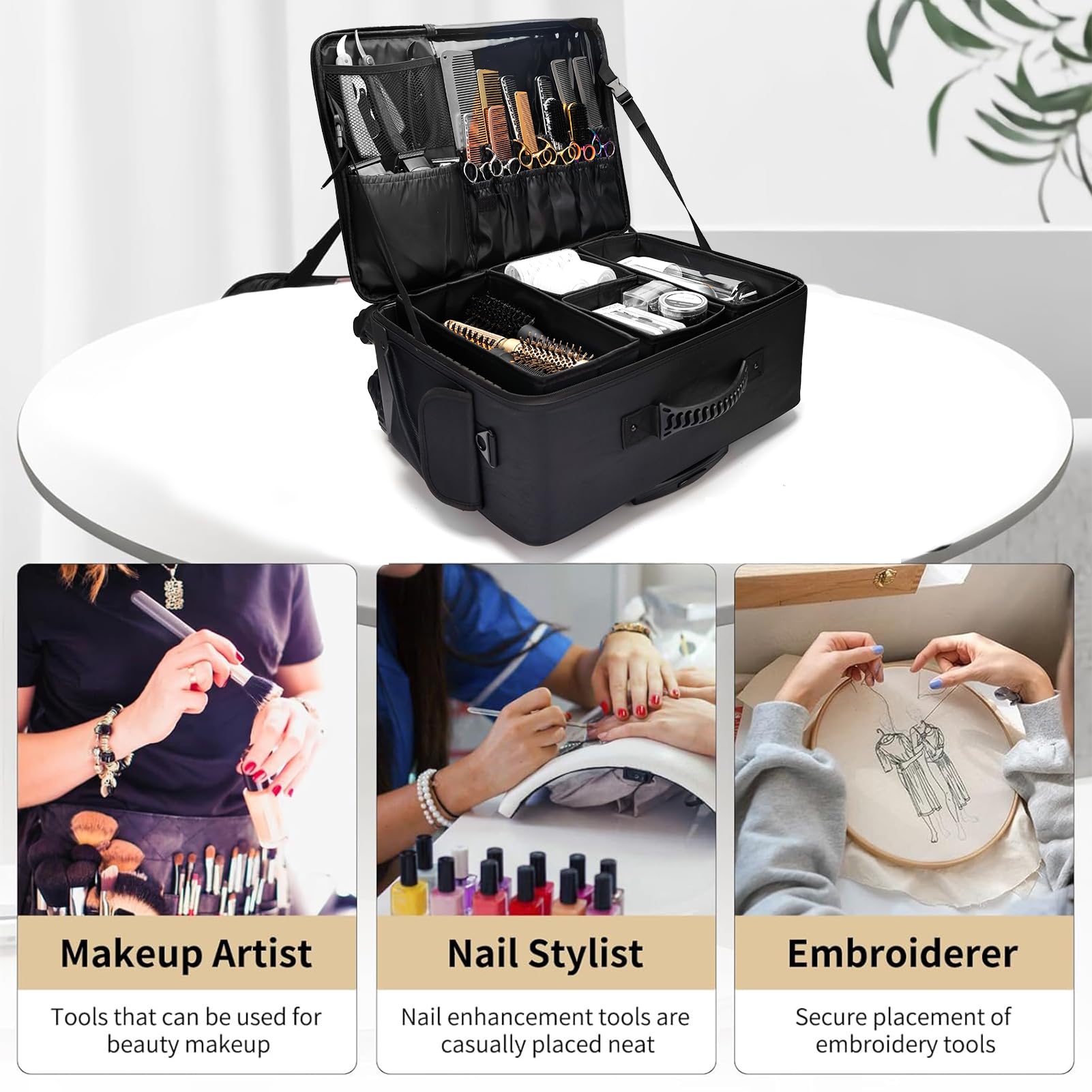 กล่องกล่องเครื่องสําอางม้วนได้ - Travel Accessories For Train บทวิจารณ์และราคา