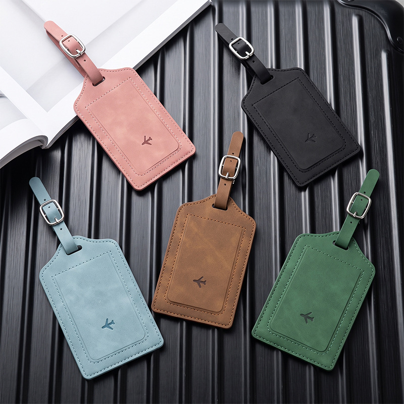 ป้ายติดกระเป๋าเดินทางหนัง PU 1 - Travel Accessories Logo บทวิจารณ์และราคา