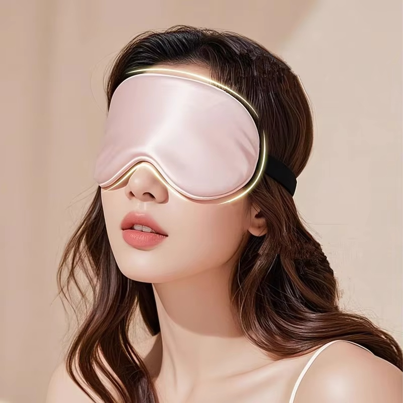 ผ้าปิดตาไหมสองด้าน ป้องกันแสง  - Travel Accessories Eye Mask บทวิจารณ์และราคา