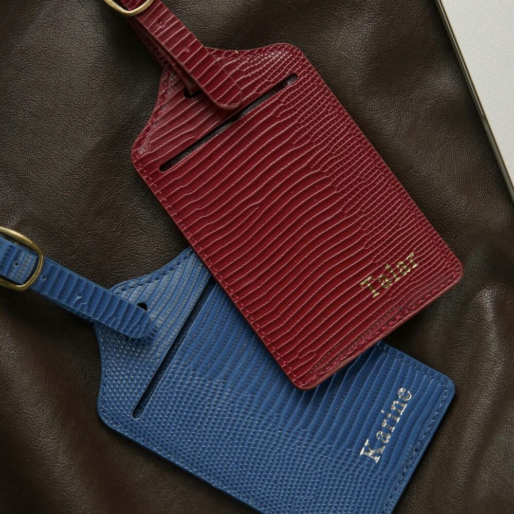 ป้ายติดกระเป๋าเดินทางหนังจิ้งจ - Travel Accessories Hong Kong บทวิจารณ์และราคา