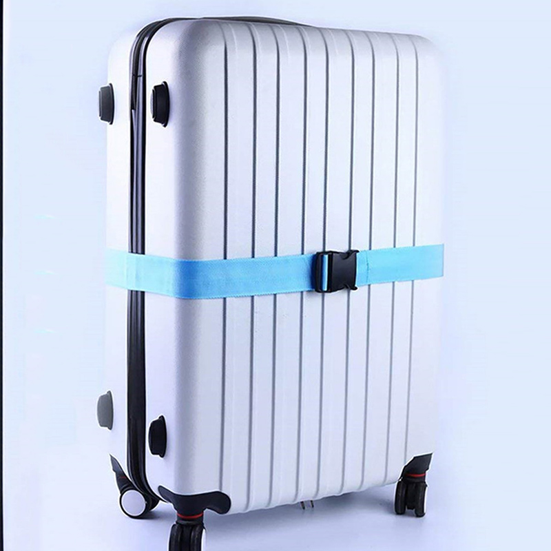 1 ชิ้นไนลอนสายรัดกระเป๋าเดินทา - Luggage Strap Belt บทวิจารณ์และราคา