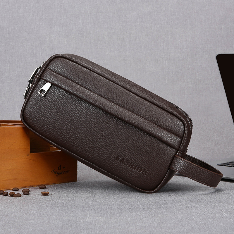 กระเป๋าคลัทช์ผู้ชายสไตล์วินเทจ - Travel Accessories Bag For Men บทวิจารณ์และราคา