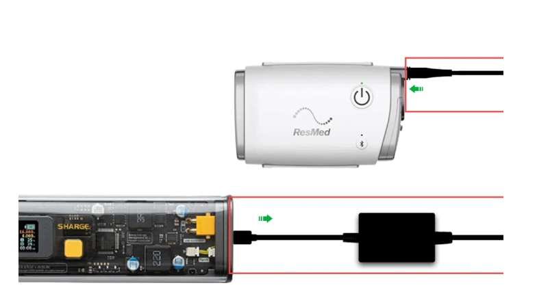 สายชาร์จ ResMed Airmini PD สาย - Travel Accessories For Train บทวิจารณ์และราคา