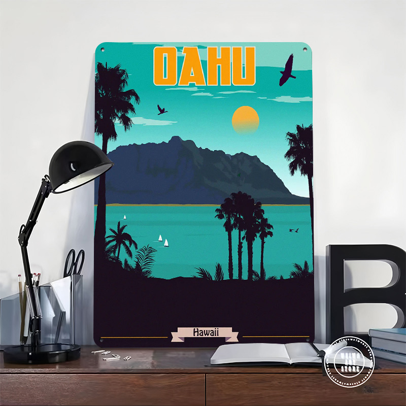 โปสเตอร์พิมพ์ลาย 3 มิติ ลายท่อ - Travel Accessories Hawaii บทวิจารณ์และราคา